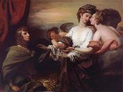 Benjamin West Helen Brought to Paris oil painting